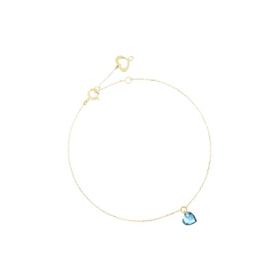 Bracelet Maman et Sophie Femme CUORE NUDO in Or jaune Topazio BRCUNTB - BRCUNTB